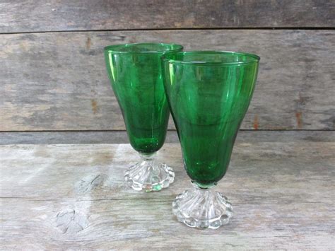 green anchor hocking glassware